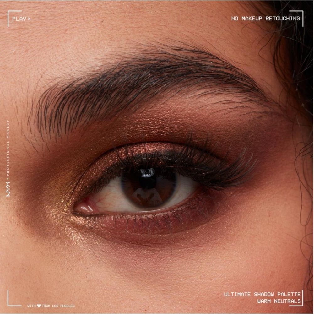 $14❤️‍🔥 NYX Ultimate Color Shadow Palette WARM NEUTRALS 🎨 NEW & SEALED - Picture 6 of 10